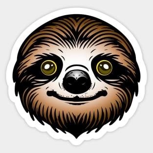 Sloth, kawaii animals Sticker